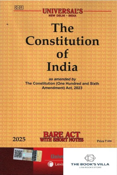 The Constitution Of India Bare Act 2025 EDITION Universal's Lexis Nexis  (Paperback, Universal Lexis Nexis)