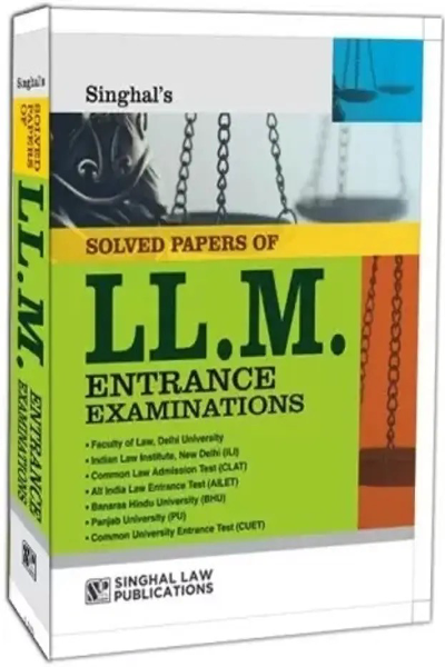 Singhal's S.S Handbook For LL.M. Entrance Exam Edition 2023-24  (paper book, singhal's)