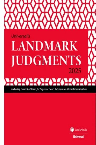 Landmark Judgments  (Paperback, Universal's)